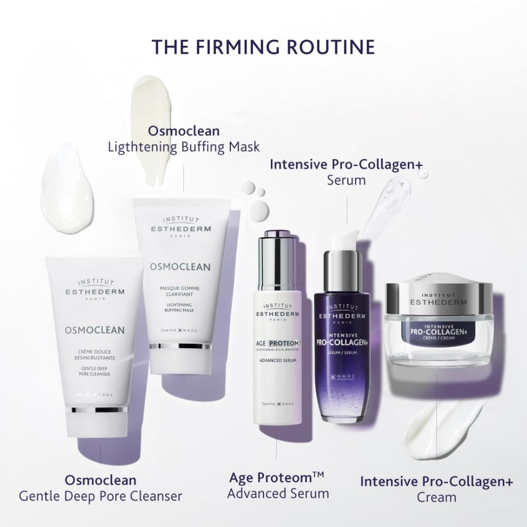 Institut Esthederm - Pro-Collagen+ Serum - Face & Neck - Targets Lack of Firmness & Skin Sagging - Redefines Facial Contours