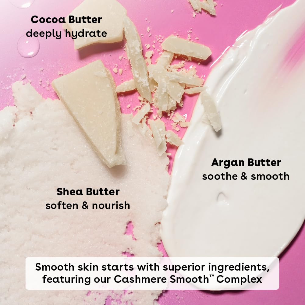 eos Cashmere Shave Oil, Fresh & Cozy, Soothing Moisturizing, Prevents Irritation Razor Burn, Bikini Area-Approved, Body Care, 6 fl oz