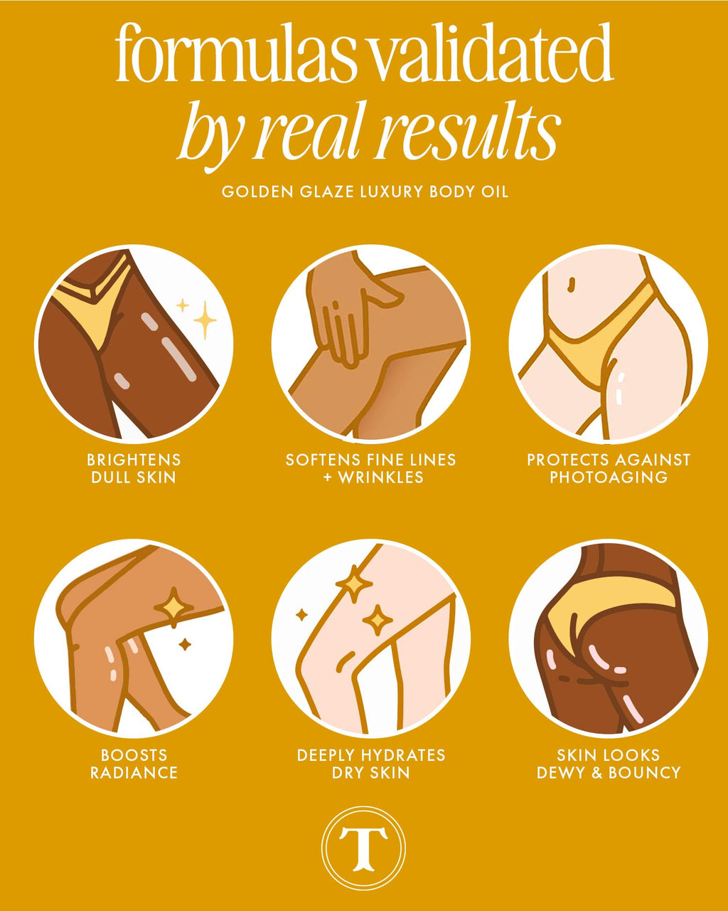 Truly Beauty Golden Glaze Luxury Body Oil