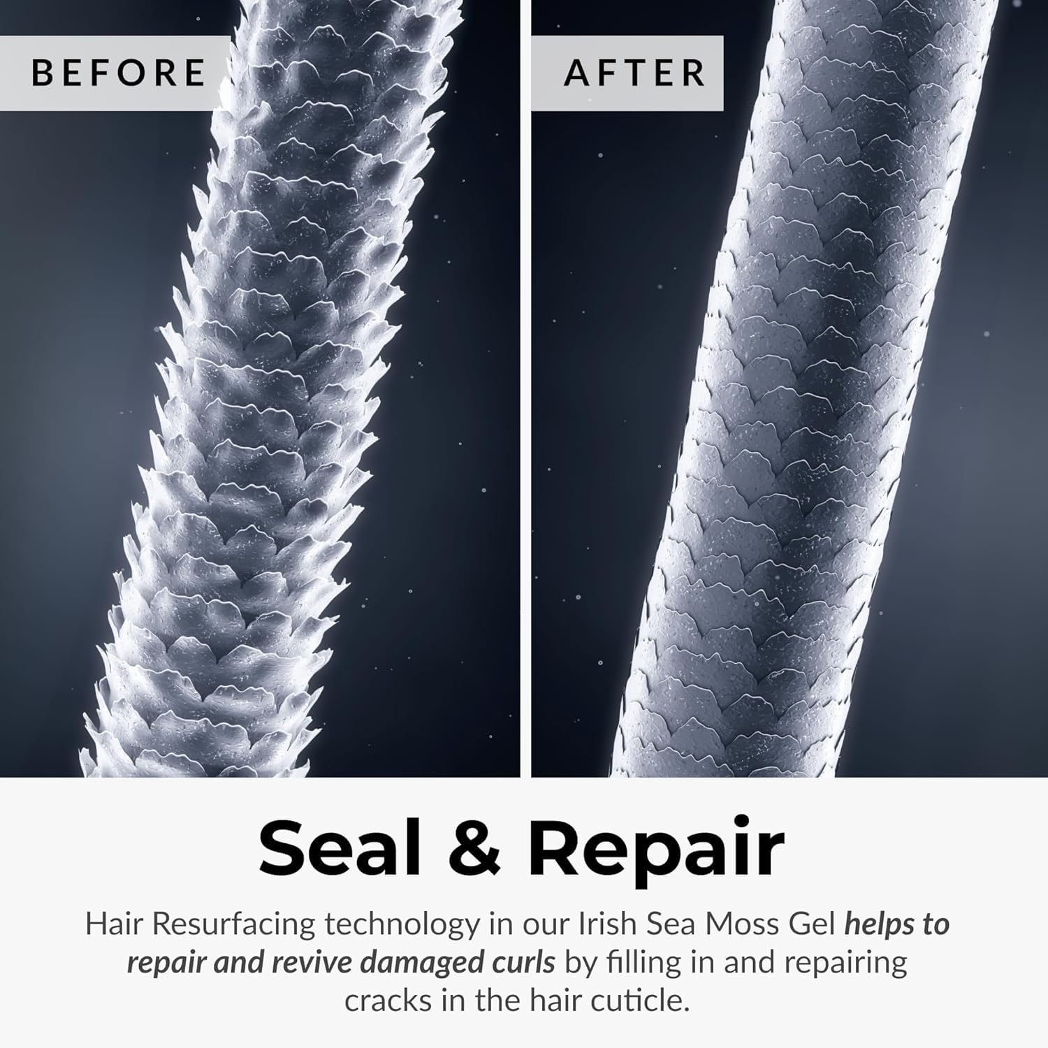 Love Ur Curls® All-in-One Curl Cream Styler for Curly Hair and Irish Sea Moss Hair Gel Bundle, Define, Hydrate and Style with Shea Butter, Medium Hold Curl Styling Gel to Reduce Excess Frizz