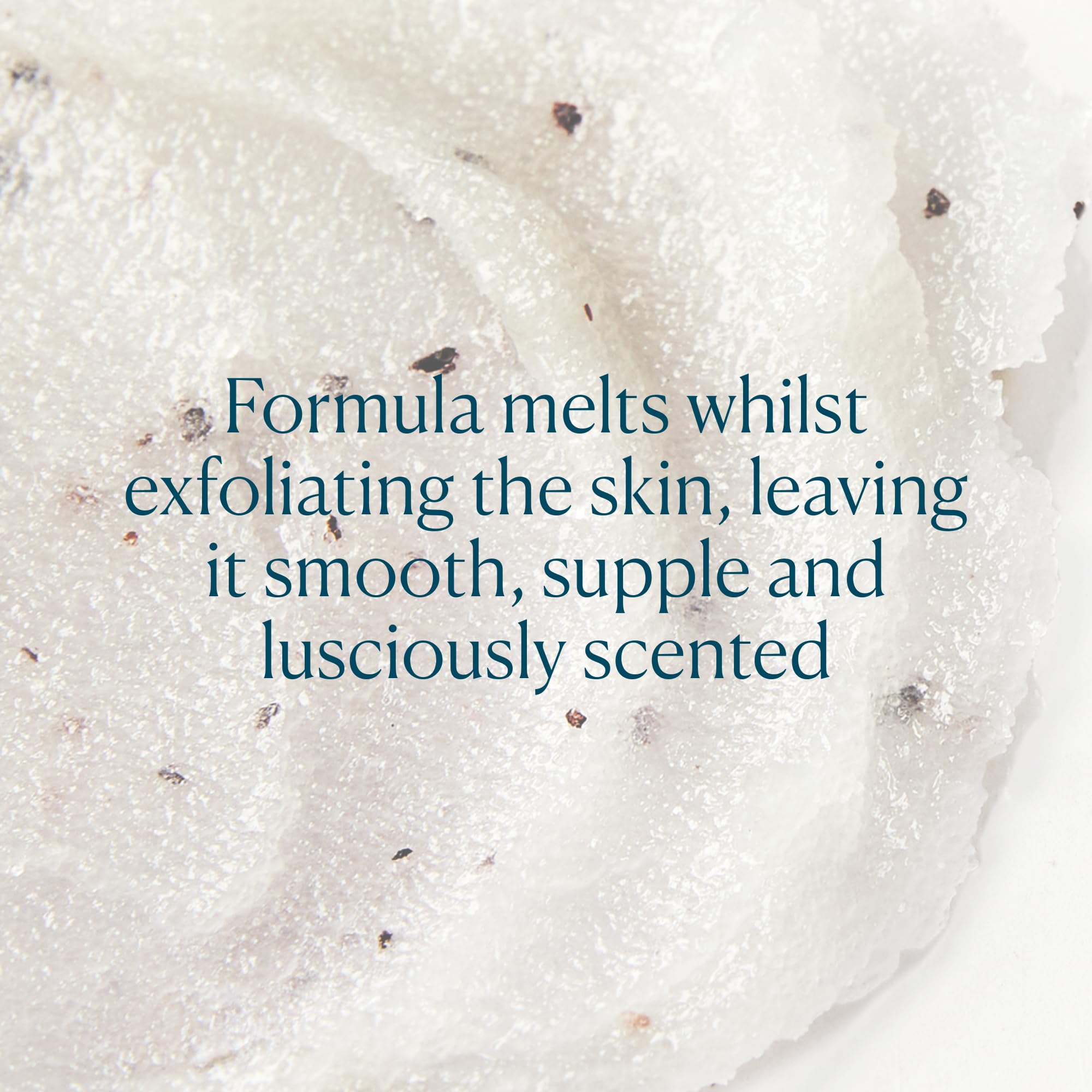 ELEMIS Frangipani Monoi Salt Glow 490g, Tropical Body Scrub To Exfoliate & Hydrate for Radiant Skin