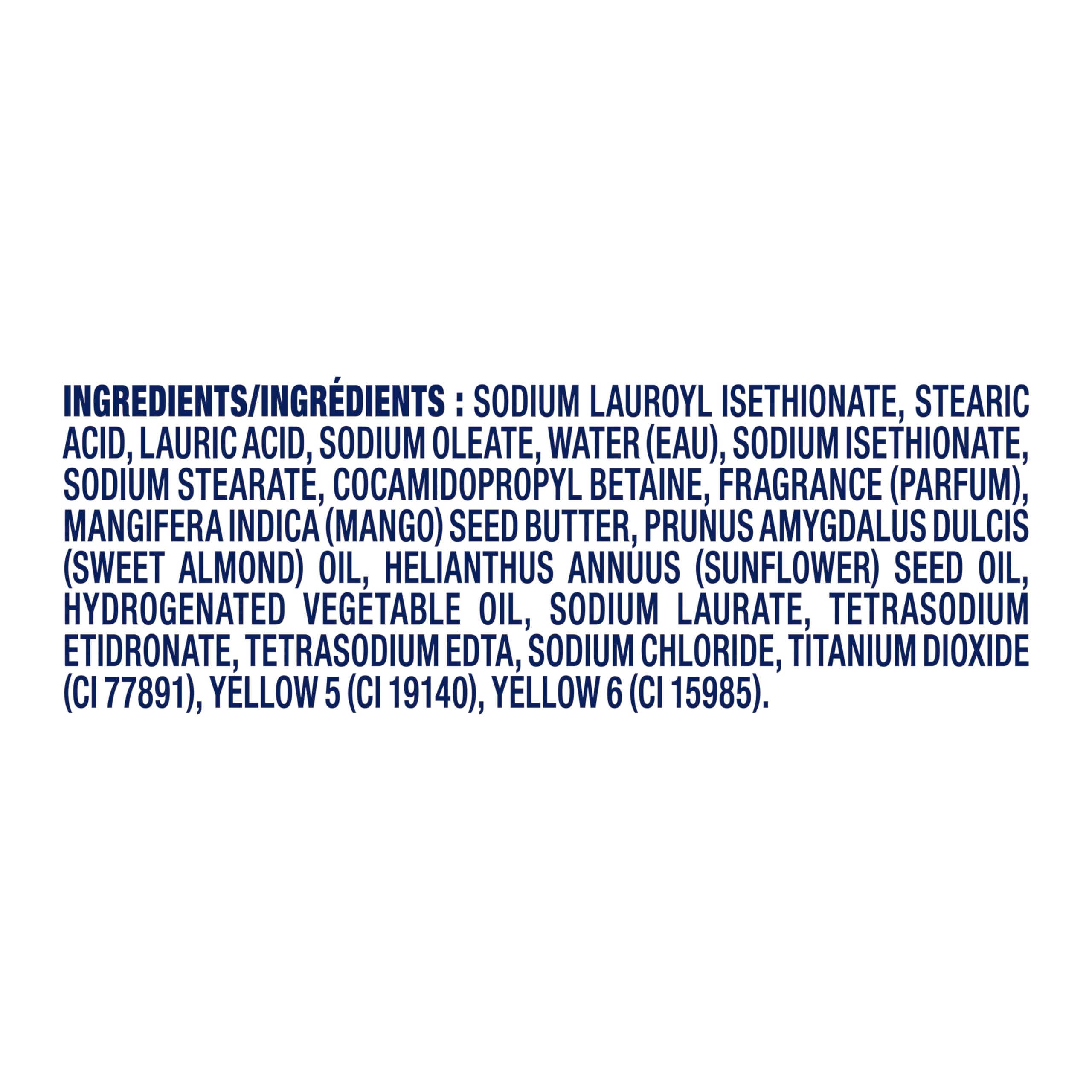 Dove Beauty Bar Soap Glowing Mango & Almond Butters, 8 Bars for Radiant Skin, Illuminates Skin 3.75 oz